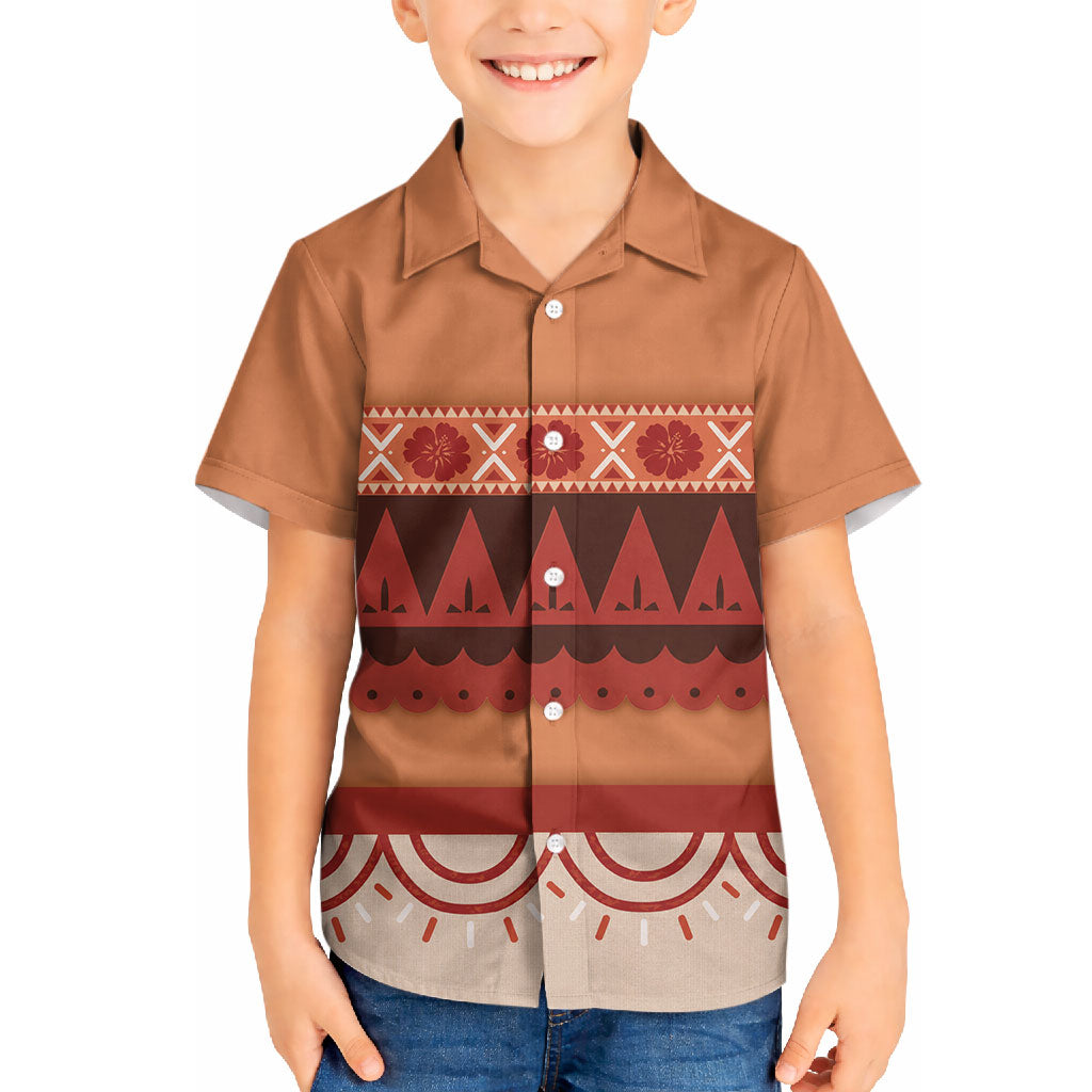 Polynesian Princess Inspired Cosplay Costume Hawaiian Shirt