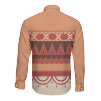 Polynesian Princess Inspired Cosplay Costume Long Sleeve Button Shirt