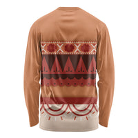 Polynesian Princess Inspired Cosplay Costume Long Sleeve Shirt