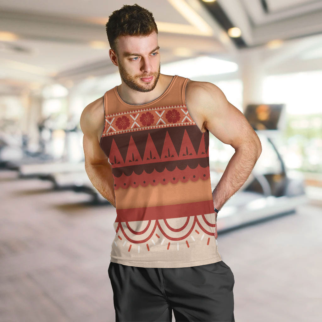 Polynesian Princess Inspired Cosplay Costume Men Tank Top