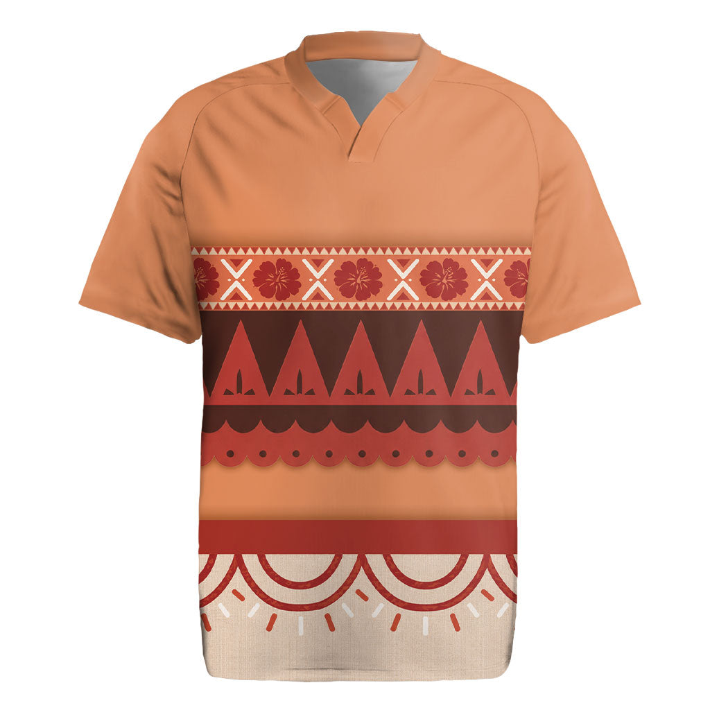 Polynesian Princess Inspired Cosplay Costume Rugby Jersey