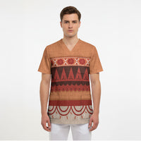 Polynesian Princess Inspired Cosplay Costume Scrub Top