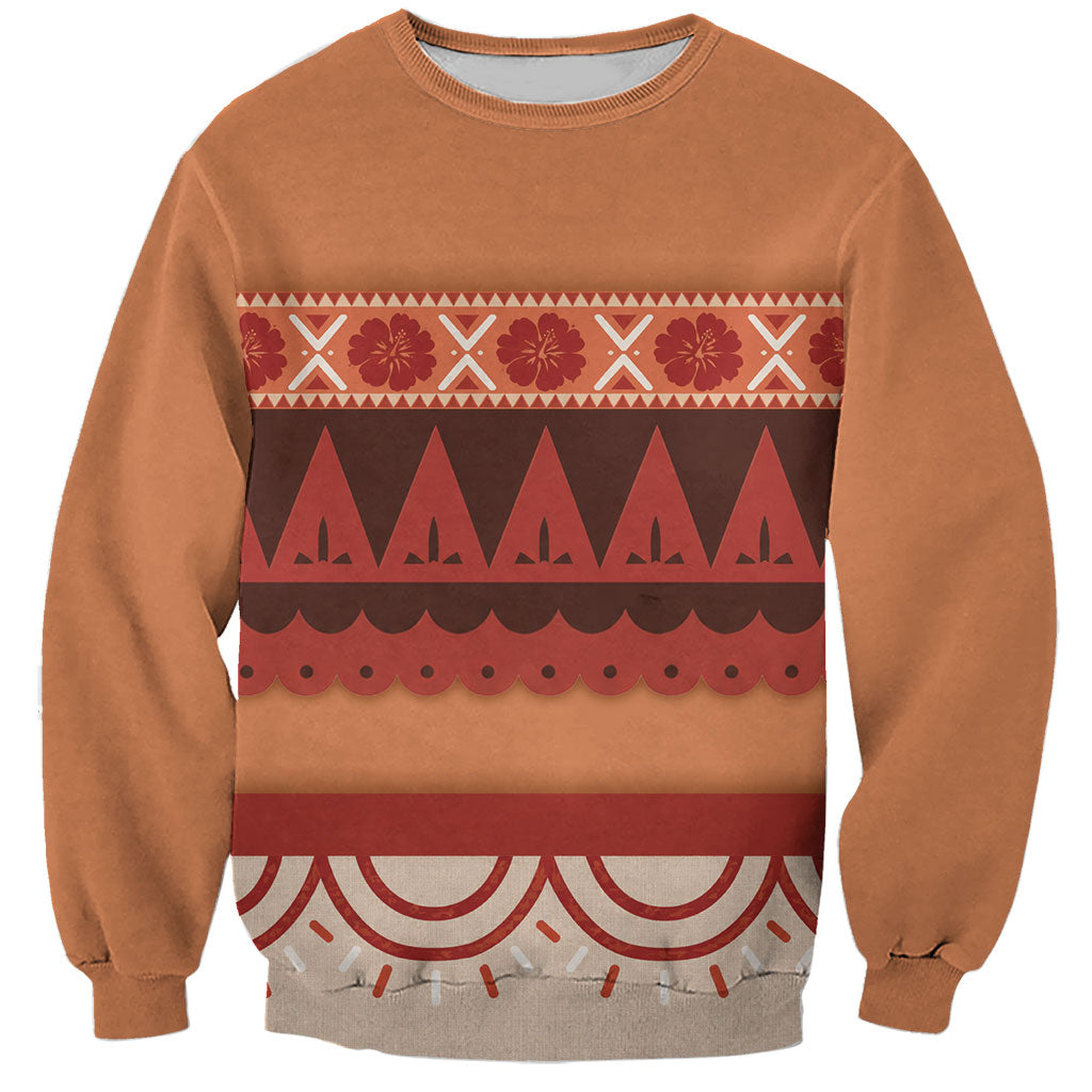 Polynesian Princess Inspired Cosplay Costume Sweatshirt