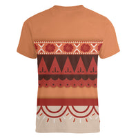 Polynesian Princess Inspired Cosplay Costume Women V-Neck T-Shirt