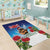 New Zealand Kiwi Christmas Area Rug Xmas Vibe