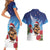 New Zealand Kiwi Christmas Couples Matching Short Sleeve Bodycon Dress and Hawaiian Shirt Xmas Vibe