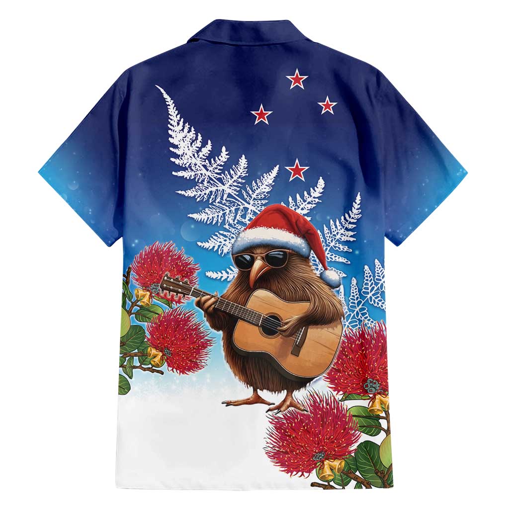 New Zealand Kiwi Christmas Family Matching Long Sleeve Bodycon Dress and Hawaiian Shirt Xmas Vibe LT05 - Polynesian Pride