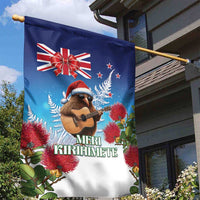 New Zealand Kiwi Christmas Garden Flag Xmas Vibe