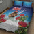 New Zealand Kiwi Christmas Quilt Bed Set Xmas Vibe