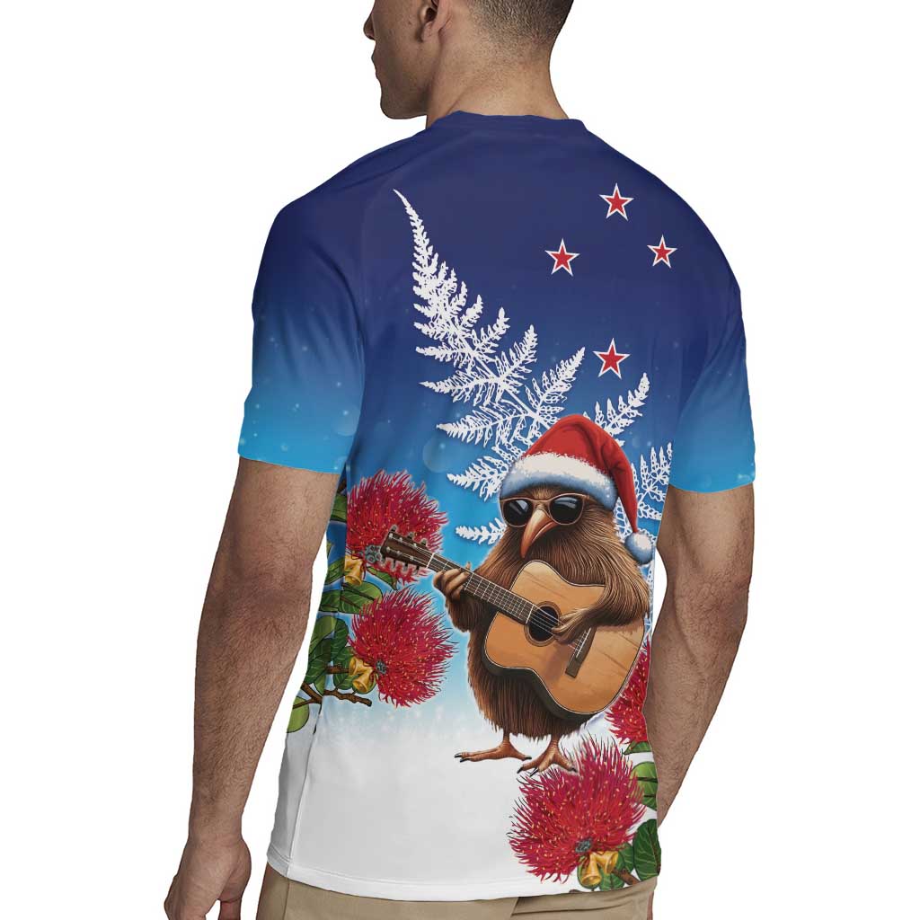 New Zealand Kiwi Christmas Rugby Jersey Xmas Vibe