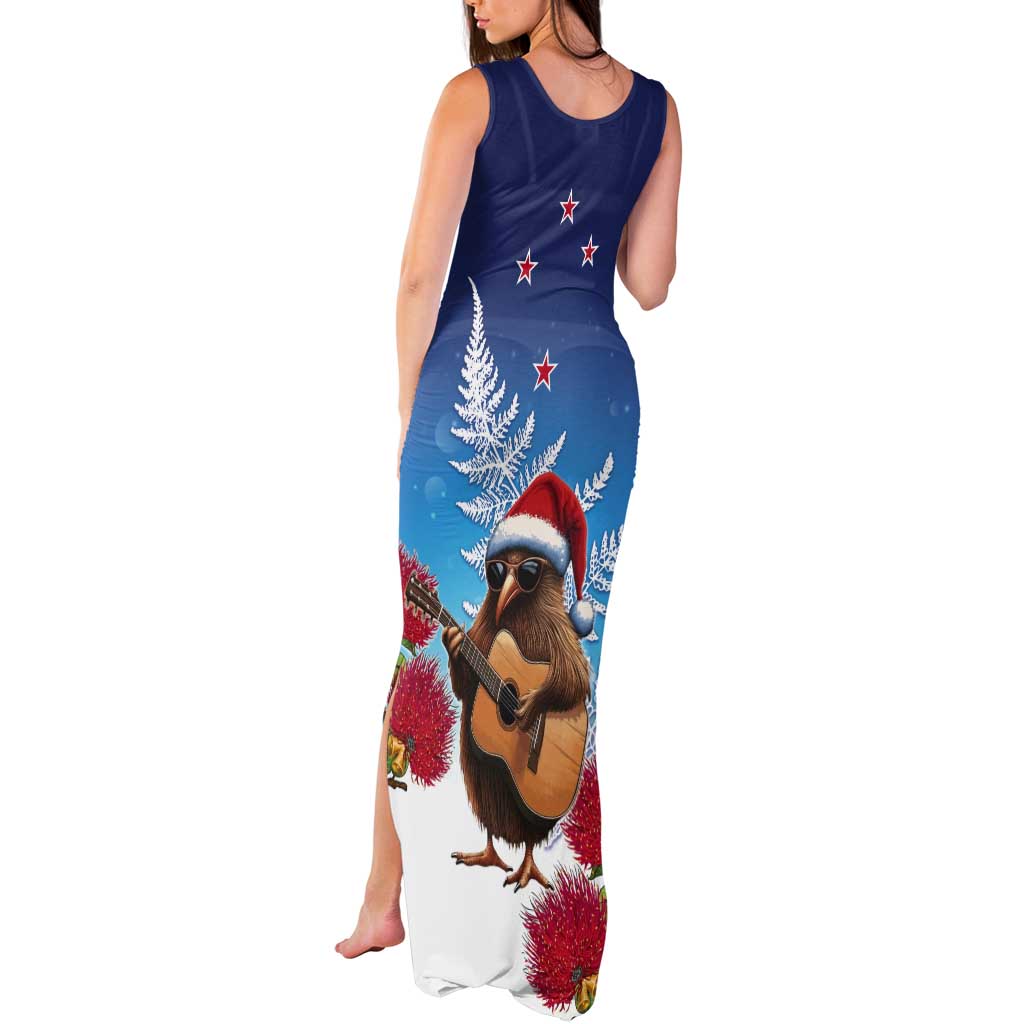 New Zealand Kiwi Christmas Tank Maxi Dress Xmas Vibe
