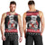 New Zealand Santa Tiki Christmas Men Tank Top Meri Kirihimete