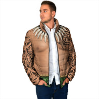 Hawaii Tribal Tattoo Costume Padded Jacket Shark Tooth Necklace Leaf Skirt LT05 - Polynesian Pride