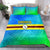 Solomon Islands Choiseul Province Day Bedding Set Sea Turtle Tribal Pattern LT05 - Polynesian Pride