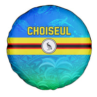 Solomon Islands Choiseul Province Day Spare Tire Cover Sea Turtle Tribal Pattern LT05 - Polynesian Pride