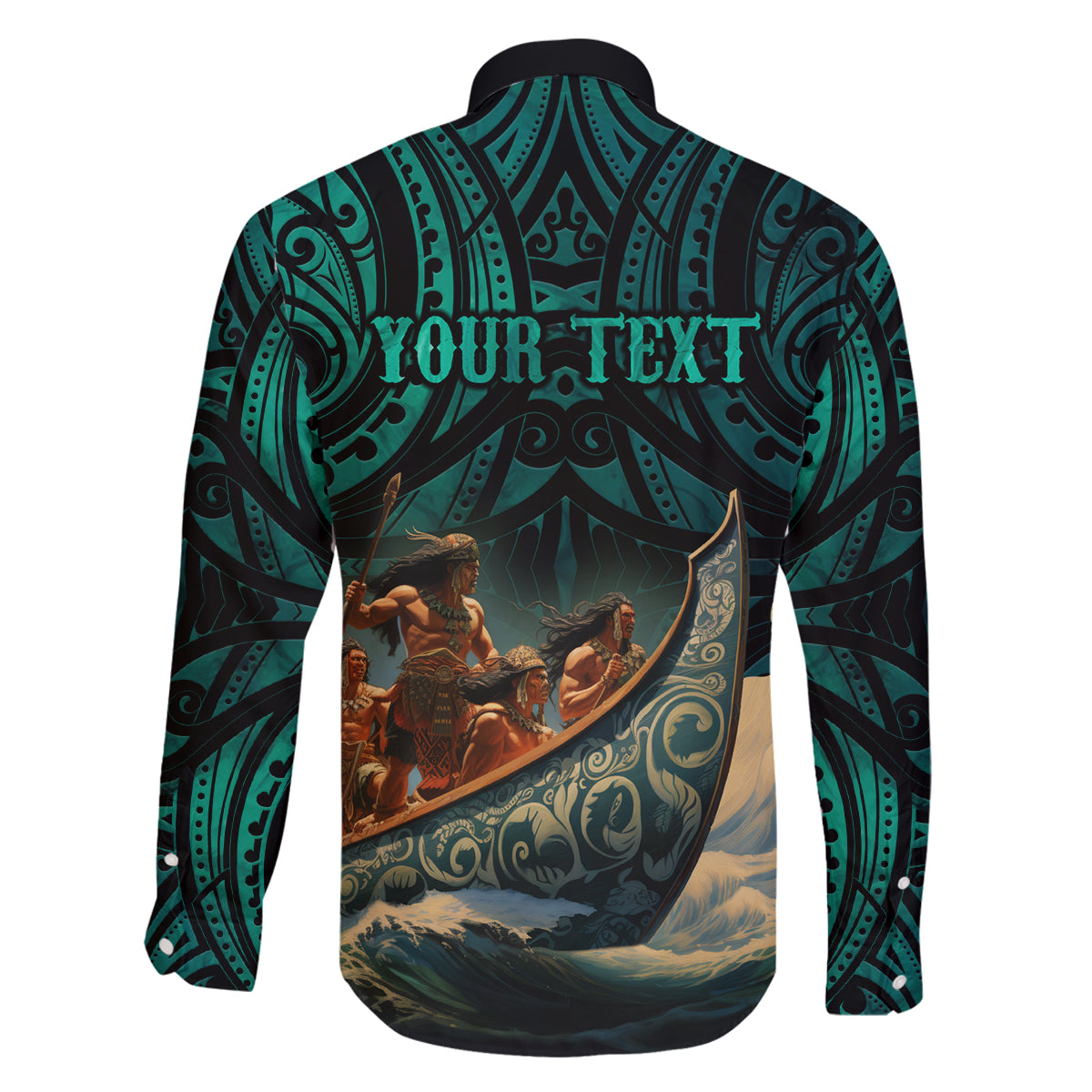 Personalised New Zealand Tamaki Herenga Waka Festival Family Matching Puletasi Dress and Hawaiian Shirt Maori Pattern LT05 - Polynesian Pride