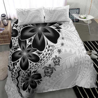 Polynesia Romantic Valentine Bedding Set Sea Turtle Couple With White Plumeria
