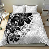 Polynesia Romantic Valentine Bedding Set Sea Turtle Couple With White Plumeria
