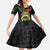 Vanuatu 45th Anniversary Independence Day Family Matching Mermaid Dress and Hawaiian Shirt Melanesian Warrior With Sand Drawing Pattern LT05