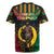 Vanuatu 45th Anniversary Independence Day Rugby Jersey Melanesian Warrior With Sand Drawing Pattern LT05