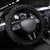Vanuatu 45th Anniversary Independence Day Steering Wheel Cover Melanesian Warrior With Sand Drawing Pattern LT05