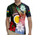 Personalised Vanuatu Shefa Day Rugby Jersey Floral Pattern