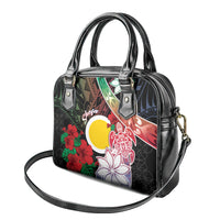 Vanuatu Shefa Day Shoulder Handbag Floral Pattern