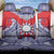 Taiwan Back Car Seat Cover Austronesian Tribal Tattoo Red - Polynesian Pride