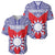 Personalised Taiwan Baseball Jersey Austronesian Tribal Tattoo Red - Polynesian Pride