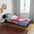 Taiwan Bedding Set Austronesian Tribal Tattoo Red - Polynesian Pride