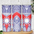 Personalised Taiwan Skinny Tumbler Austronesian Tribal Tattoo Red - Polynesian Pride