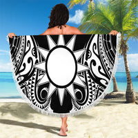 Taiwan Beach Blanket Austronesian Tribal Tattoo Black - Polynesian Pride