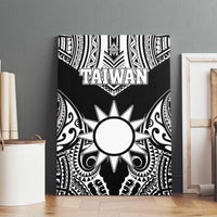 Taiwan Canvas Wall Art Austronesian Tribal Tattoo Black - Polynesian Pride