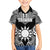 Personalised Taiwan Family Matching Summer Maxi Dress and Hawaiian Shirt Austronesian Tribal Tattoo Black - Polynesian Pride