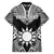 Personalised Taiwan Hawaiian Shirt Austronesian Tribal Tattoo Black - Polynesian Pride