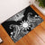 Taiwan Rubber Doormat Austronesian Tribal Tattoo Black - Polynesian Pride