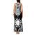 Personalised Taiwan Tank Maxi Dress Austronesian Tribal Tattoo Black - Polynesian Pride
