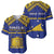 Personalised Tokelau Happy Tokehega Day Baseball Jersey Polynesian Tribal Tattoo