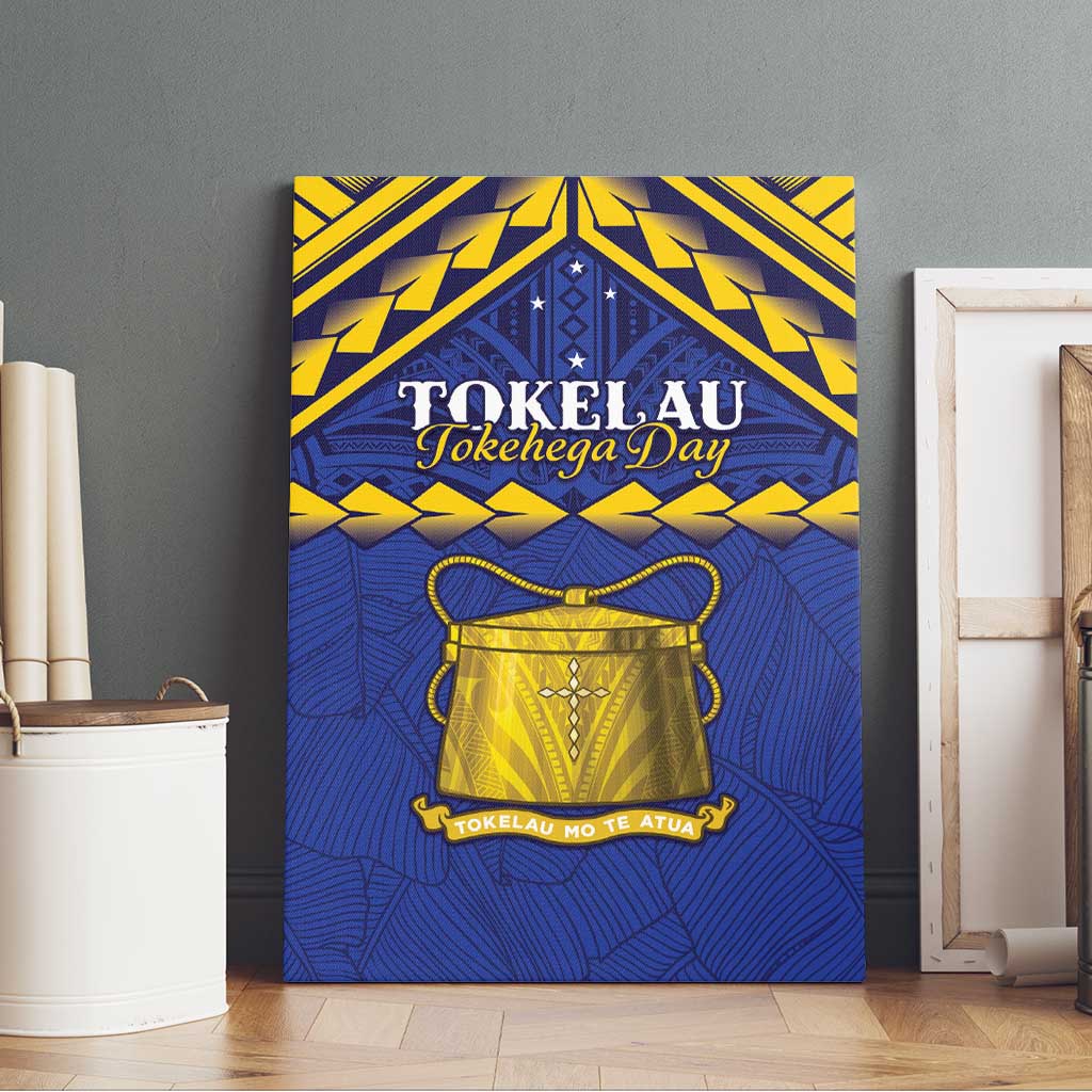 Tokelau Happy Tokehega Day Canvas Wall Art Polynesian Tribal Tattoo