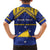 Personalised Tokelau Happy Tokehega Day Family Matching Short Sleeve Bodycon Dress and Hawaiian Shirt Polynesian Tribal Tattoo
