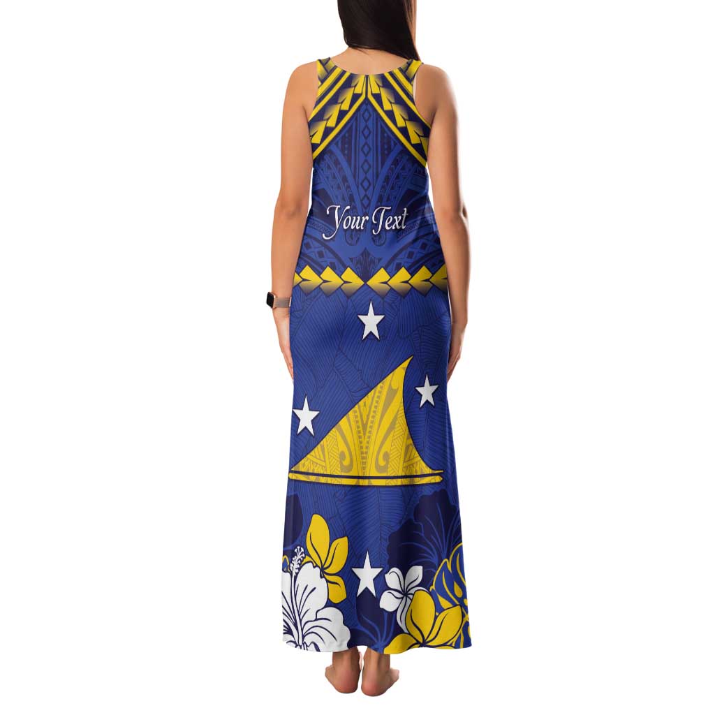 Personalised Tokelau Happy Tokehega Day Family Matching Tank Maxi Dress and Hawaiian Shirt Polynesian Tribal Tattoo