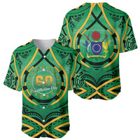 Cook Islands Constitution Day Baseball Jersey 60th Anniversary - Polynesian Pride