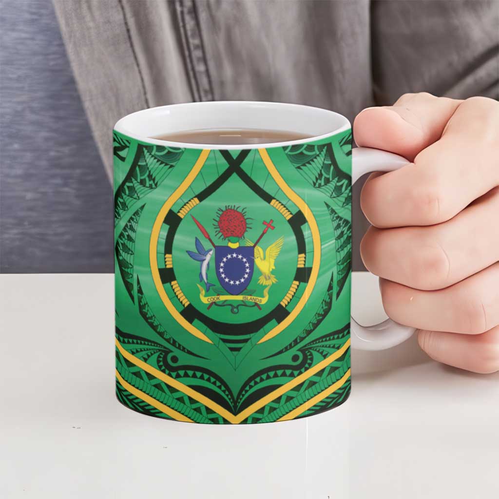 Cook Islands Constitution Day Ceramic Mug 60th Anniversary - Polynesian Pride
