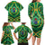 Cook Islands Constitution Day Family Matching Long Sleeve Bodycon Dress and Hawaiian Shirt 60th Anniversary - Polynesian Pride