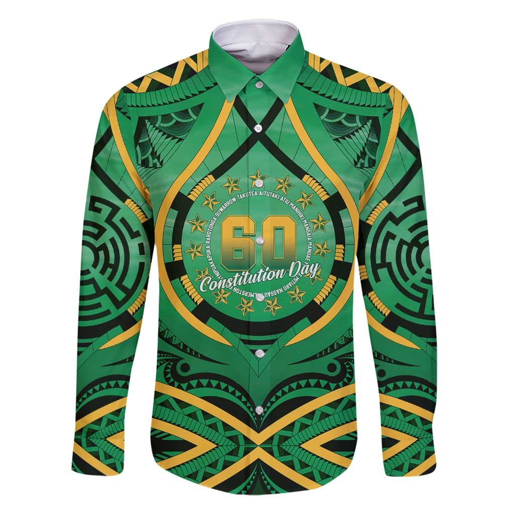 Cook Islands Constitution Day Family Matching Mermaid Dress and Hawaiian Shirt 60th Anniversary - Polynesian Pride