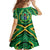 Cook Islands Constitution Day Family Matching Tank Maxi Dress and Hawaiian Shirt 60th Anniversary - Polynesian Pride