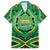 Cook Islands Constitution Day Family Matching Tank Maxi Dress and Hawaiian Shirt 60th Anniversary - Polynesian Pride