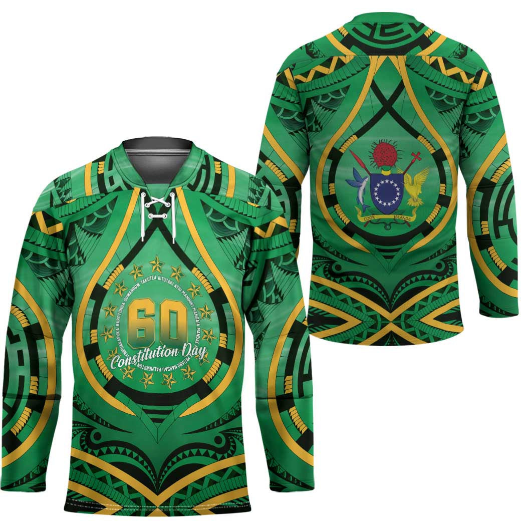 Cook Islands Constitution Day Hockey Jersey 60th Anniversary - Polynesian Pride