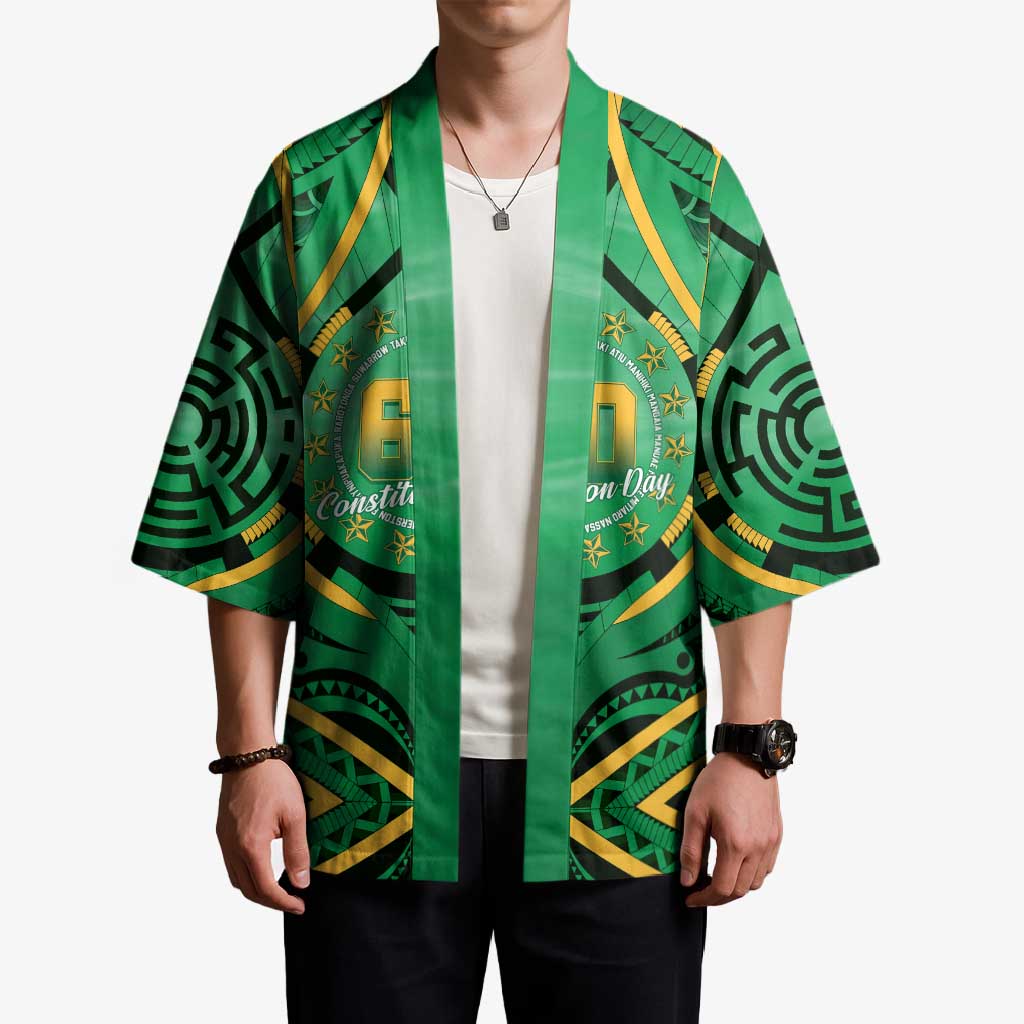 Cook Islands Constitution Day Kimono 60th Anniversary - Polynesian Pride