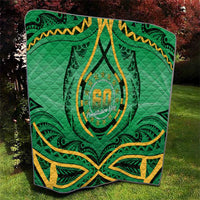 Cook Islands Constitution Day Quilt 60th Anniversary - Polynesian Pride